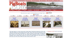 Desktop Screenshot of pigboats.com